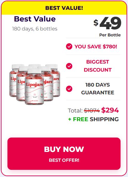 Buy Lipojaro 6 Bottles